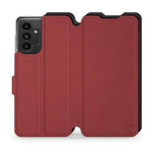 Phone Case Samsung Galaxy A13 5G - Design Dark Red with Black