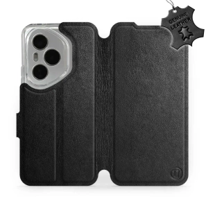 Phone Case Huawei Honor 400 Pro - Design Black Leather