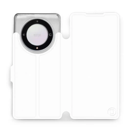 Phone Case Huawei Honor Magic5 Lite 5G - Design White&Orange