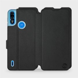 Phone Case Motorola Moto E7 Power - Design Black with Black