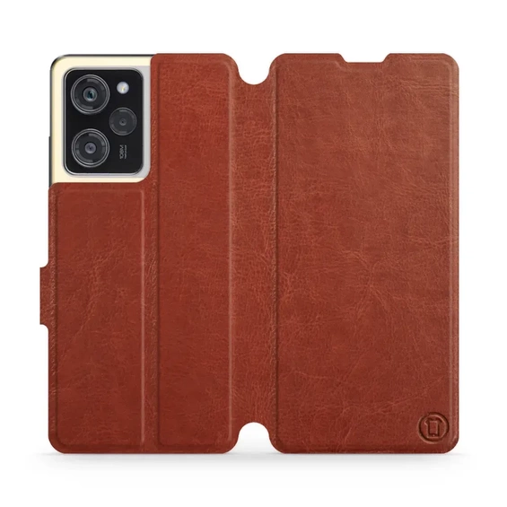 Etui do Xiaomi POCO X5 Pro 5G - wzór Brown&Gray