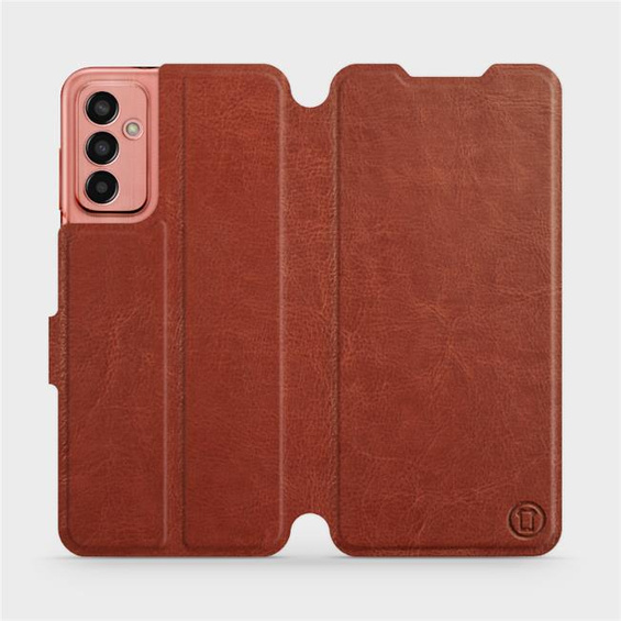 Etui do Samsung Galaxy M13 - wzór Brown&Gray