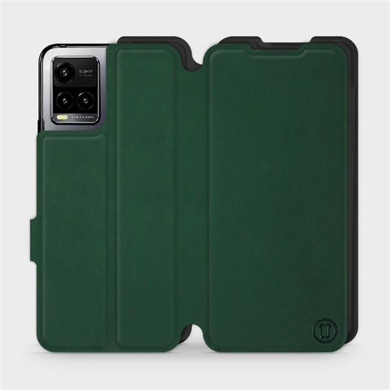 Phone Case Vivo Y21S - Design Green with Black