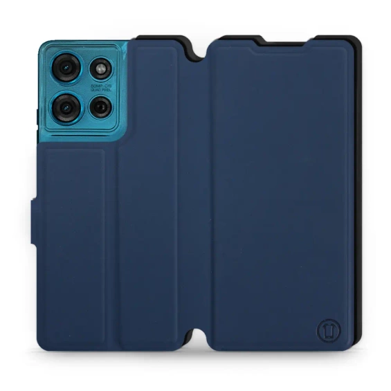 Phone Case Motorola Moto G75 5G - Design Navy with Black