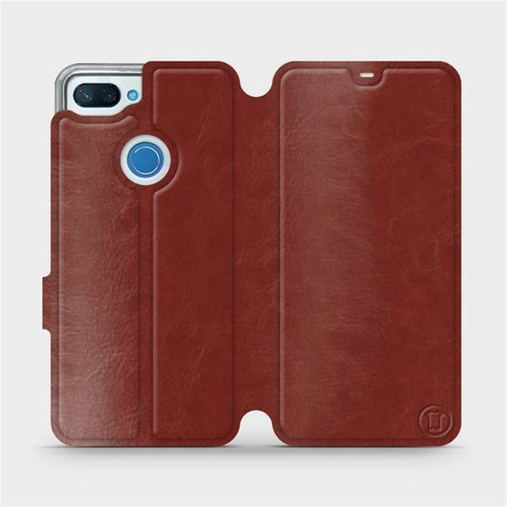 Phone Case Xiaomi Mi 8 Lite - Design Brown&Gray