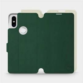 Phone Case Xiaomi Mi Mix 2S - Design Green with Platinum