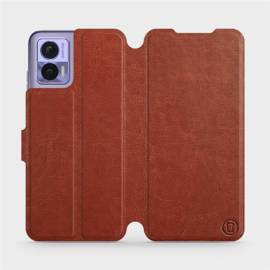 Phone Case Motorola Edge 30 Neo - Design Brown&Orange