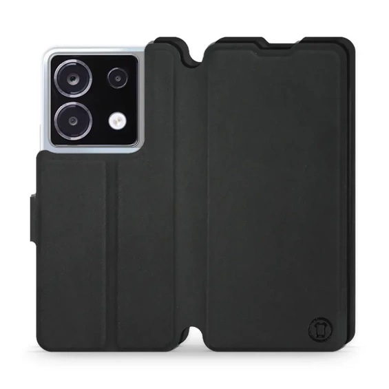 Etui Soft Touch do Xiaomi POCO X6 - wzór Satynowa czerń