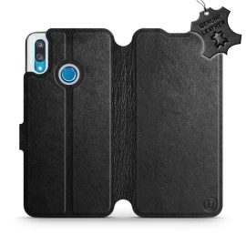 Phone Case Huawei P Smart 2019 - Design Black Leather