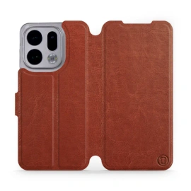 Phone Case OPPO Find X9 - Design Brown&Orange