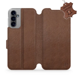 Hülle für Samsung Galaxy A14 4G - Farbe Brown Leather