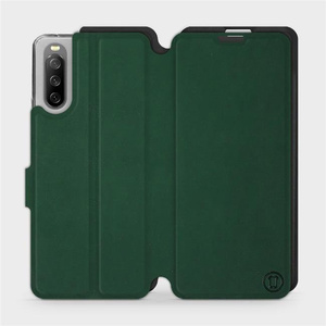 Phone Case Sony Xperia 10 III - Design Green with Black