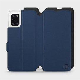 Phone Case Samsung Galaxy A31 - Design Navy with Black