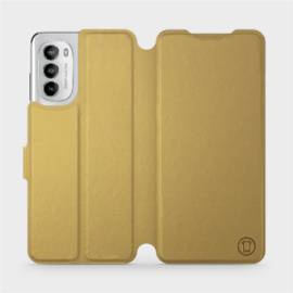 Hülle für Motorola Moto G82 5G - Farbe Gold&Orange