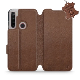 Phone Case Xiaomi Redmi Note 8 - Design Brown Leather