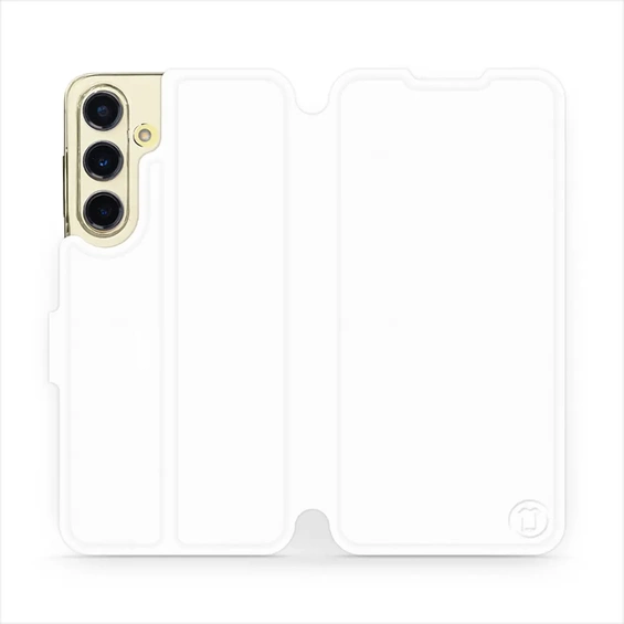 Phone Case Samsung Galaxy S24 FE - Design White&Gray