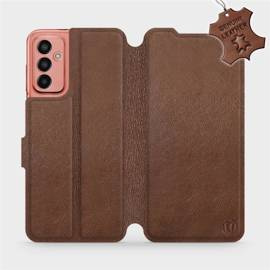 Phone Case Samsung Galaxy M13 - Design Brown Leather