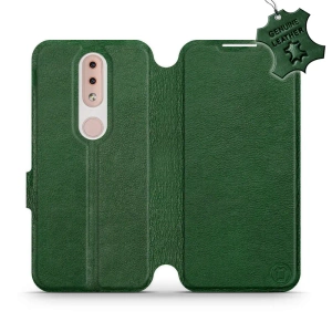 Phone Case Nokia 4.2 - Design Green Leather