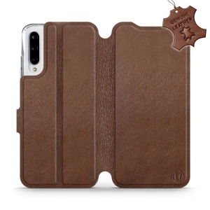 Phone Case Xiaomi Mi A3 - Design Brown Leather