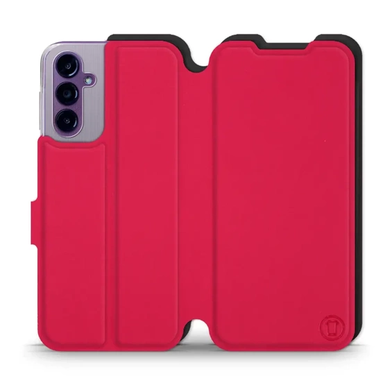 Hülle für Samsung Galaxy A14 5G - Farbe Rot mit Schwarz