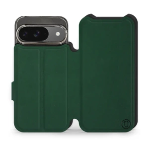 Hülle für Google Pixel 9 - Farbe Grün mit Schwarz