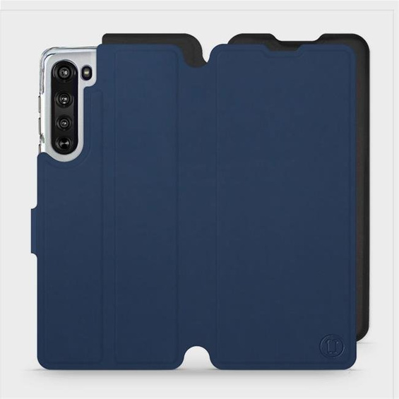 Phone Case Motorola Edge - Design Navy with Black