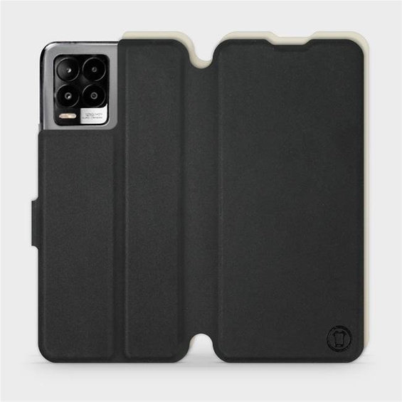 Phone Case Realme 8 - Design Black with Platinum