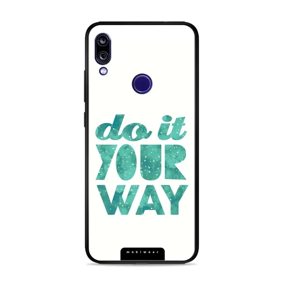Phone Glossy Case Xiaomi Redmi Note 7 - Design G080G