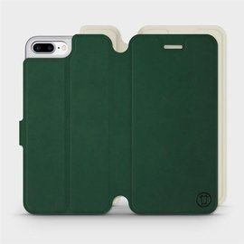 Phone Case Apple iPhone 7 Plus - Design Green with Platinum