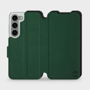 Phone Case Samsung Galaxy S23 - Design Green with Black