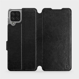 Etui do Samsung Galaxy A22 4G - wzór Black&Gray