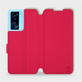 Phone Case OPPO A57s - Design Red with Platinum