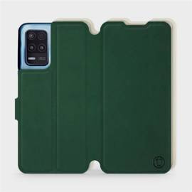 Hülle für Realme 8 5G - Farbe Grün mit Platin