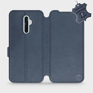 Phone Case OPPO Reno 2Z - Design Blue Leather