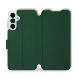 Phone Case Samsung Galaxy A25 5G - Design Green with Platinum