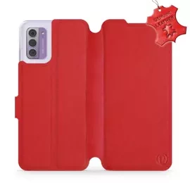 Phone Case Nokia G42 - Design Red Leather