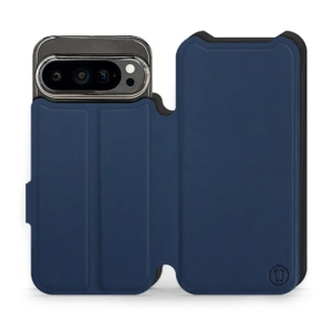 Phone Case Google Pixel 9 Pro - Design Navy with Black
