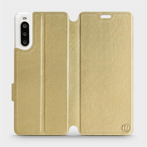 Etui do Sony Xperia 10 II - wzór Gold&Gray