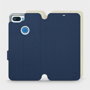 Phone Case Xiaomi Mi 8 Lite - Design Navy with Platinum