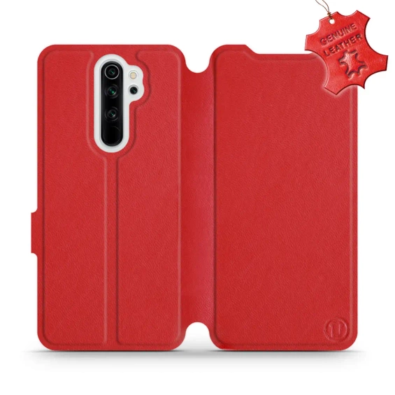 Phone Case Xiaomi Redmi Note 8 Pro - Design Red Leather