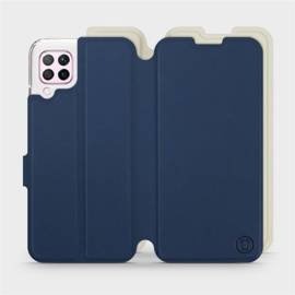 Phone Case Huawei P40 Lite - Design Navy with Platinum