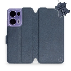Phone Case OPPO Reno 13 Pro - Design Blue Leather