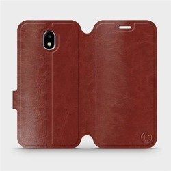 Phone Case Samsung Galaxy J7 2017 - Design Brown&Orange
