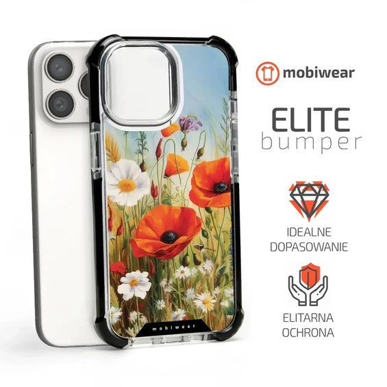 Etui MagSafe Elite Bumper Apple iPhone 15 Pro Max - wzór D010D