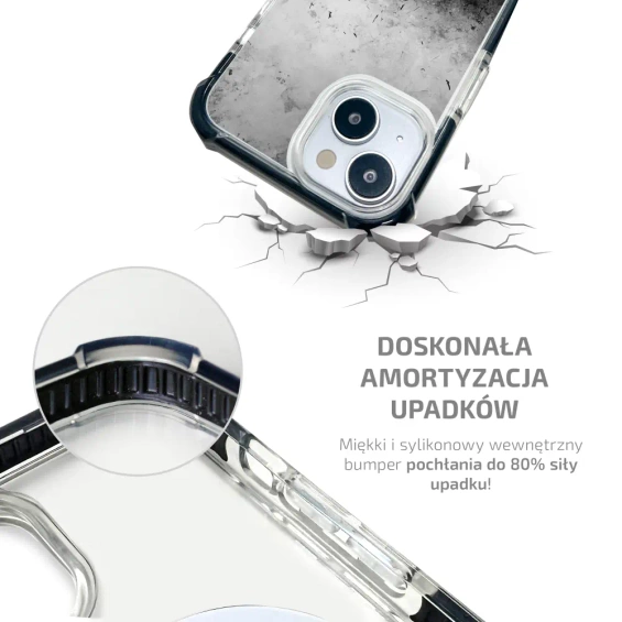 Etui MagSafe Elite Bumper Apple iPhone 15 Pro Max - wzór D06LP