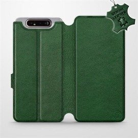 Hülle für Samsung Galaxy A80 - Farbe Green Leather