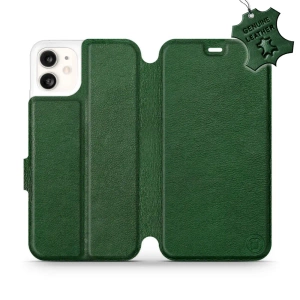 Phone Case Apple iPhone 11 - Design Green Leather
