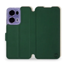 Phone Case OPPO Reno 13 Pro - Design Green with Platinum