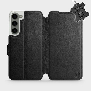 Hülle für Samsung Galaxy S23 Plus - Farbe Black Leather