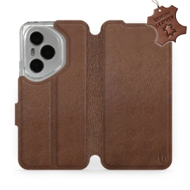 Phone Case Huawei Honor 400 Pro - Design Brown Leather